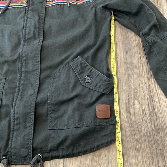 Women’s Roxy Spring/Summer Cotton Coat Size Medium - Picture 12 of 14